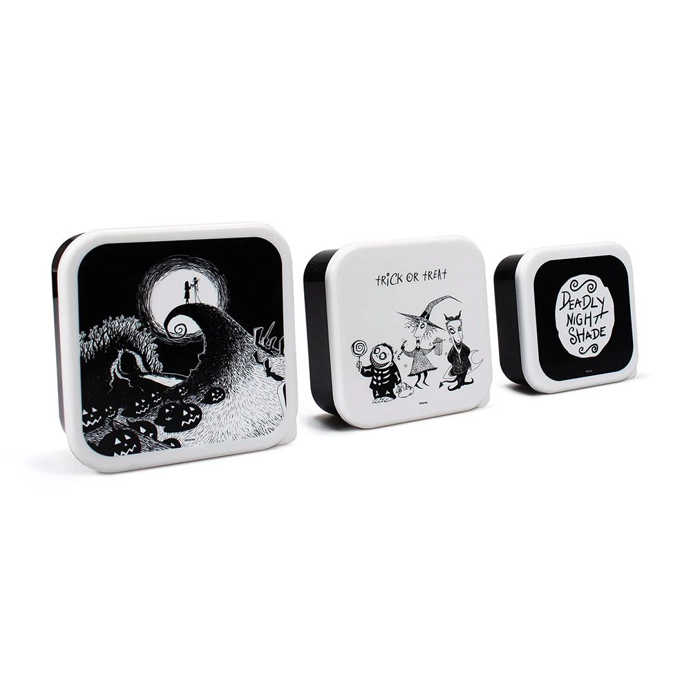 Set of 3 Lunch boxes DISNEY Nightmare Before Christmas