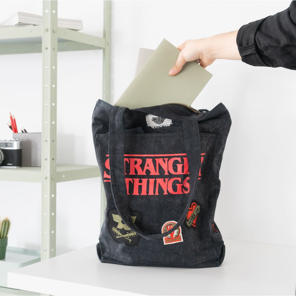 Premium Totebag Ecofriendly STRANGER THINGS