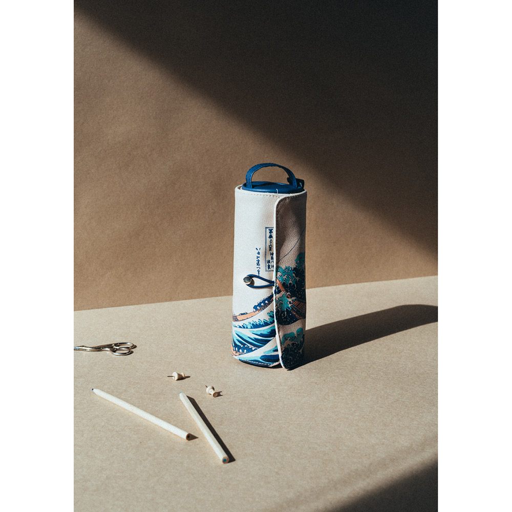 Roll-up Pencil case HOKUSAI