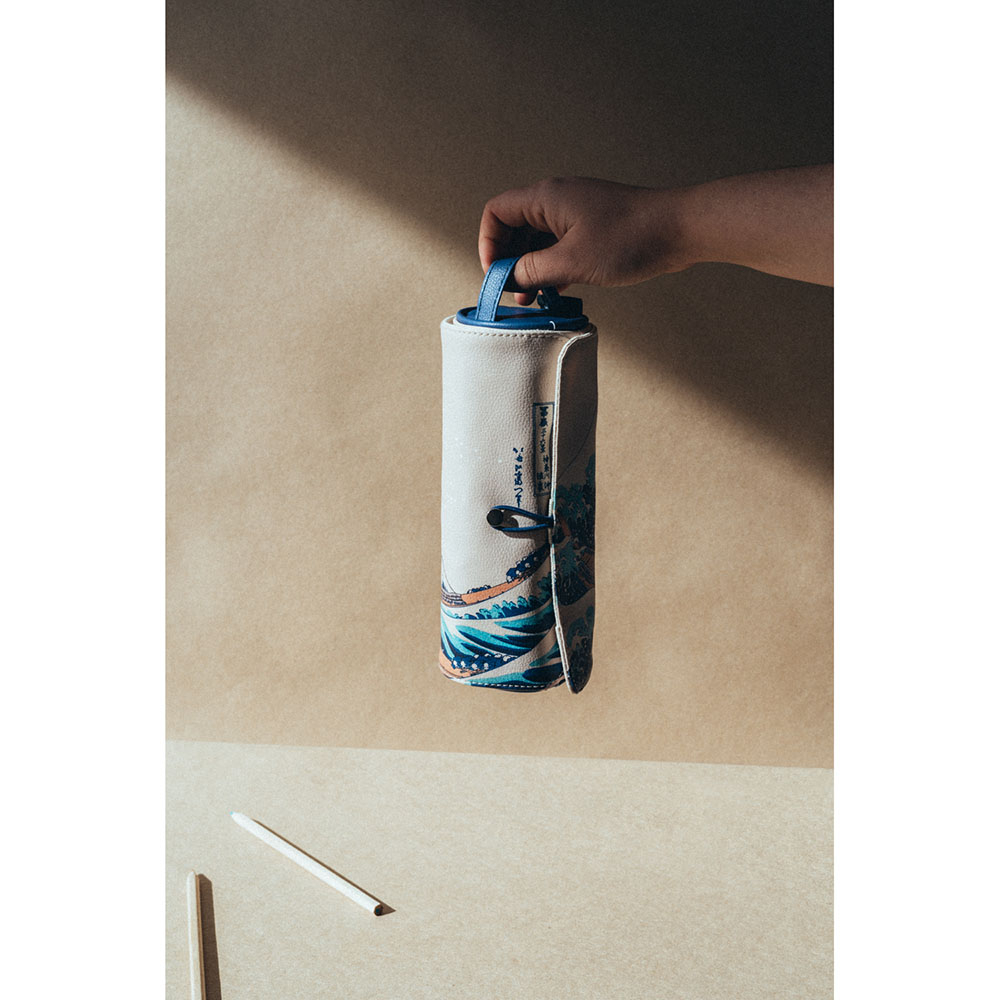 Roll-up Pencil case HOKUSAI