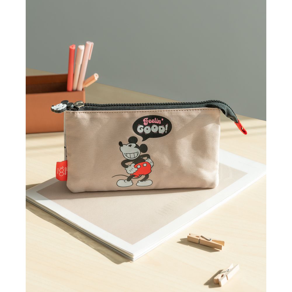 Κασετίνα Τριπλή DISNEY Mickey 100 Years