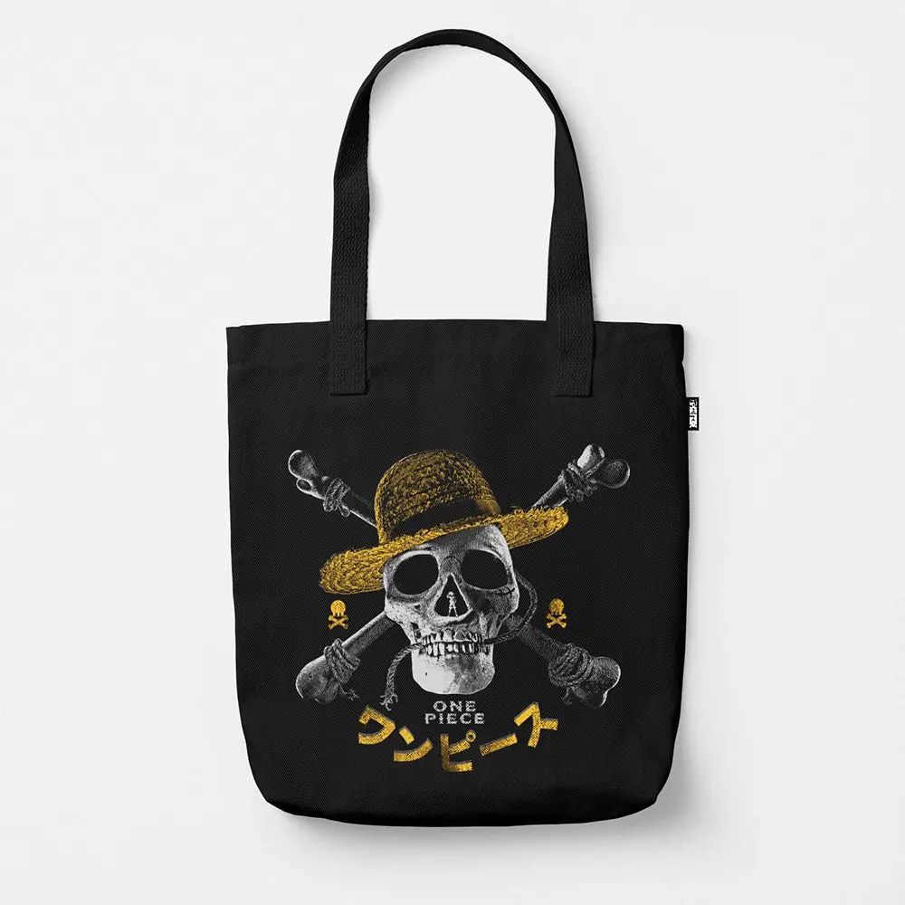 Ecofriendly Totebag NETFLIX ONE PIECE Jolly Roger