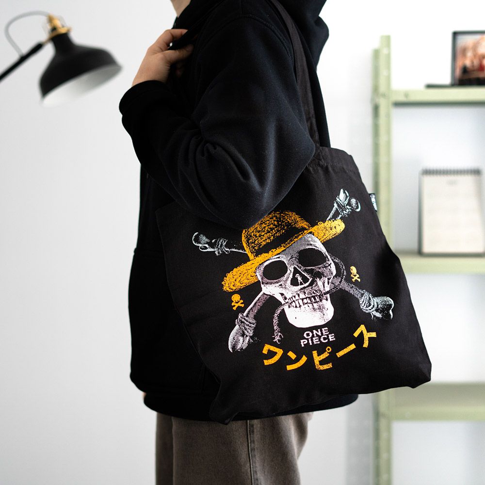 Ecofriendly Totebag NETFLIX ONE PIECE Jolly Roger