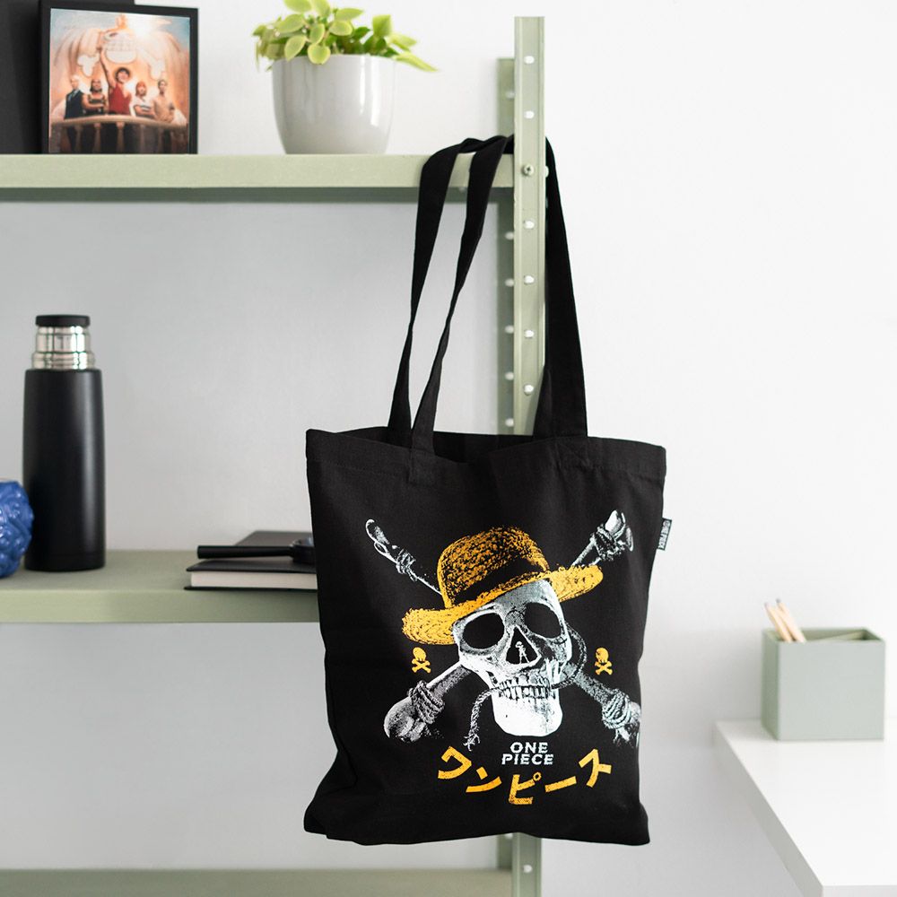 Ecofriendly Totebag NETFLIX ONE PIECE Jolly Roger