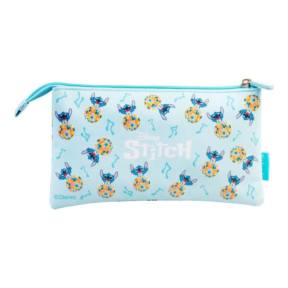 Triple Pencil case 22cm DISNEY Lilo & Stitch Waves