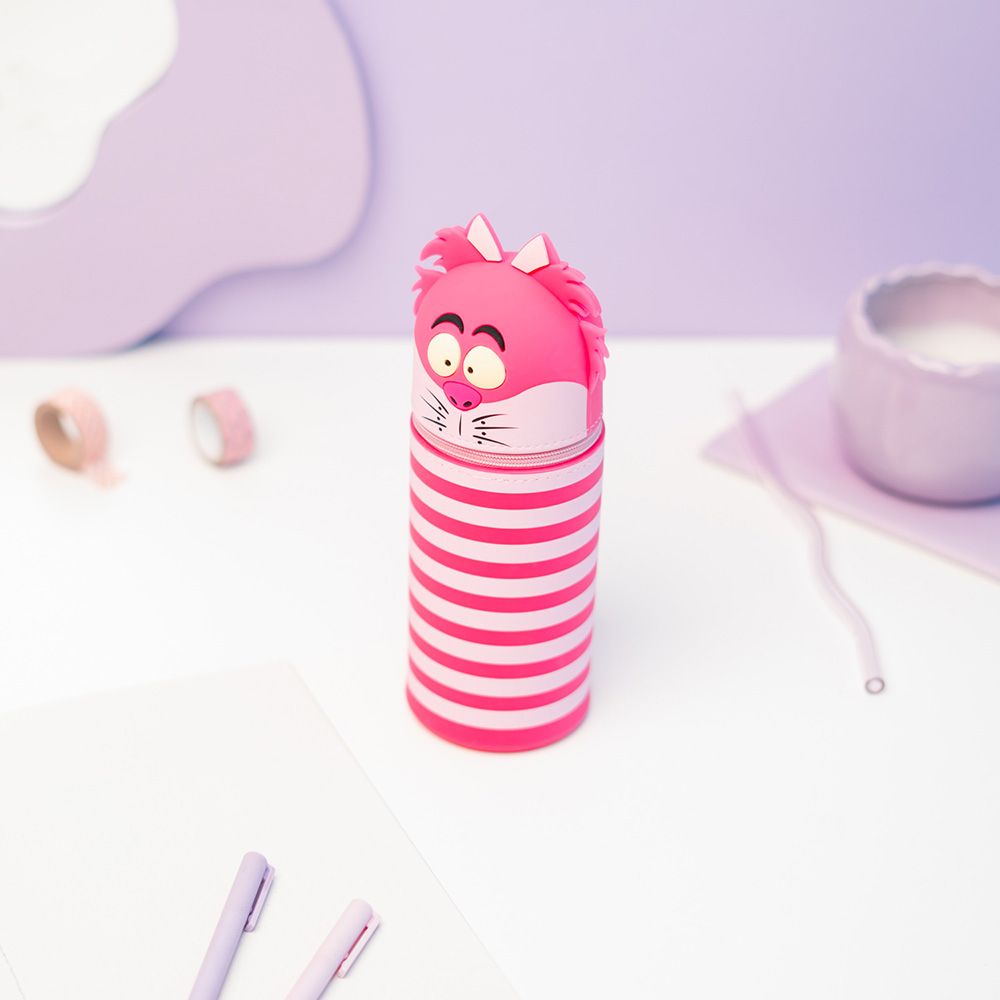 3D Pencil Case 18cm DISNEY Alice in Wonderland Cheshire Cat