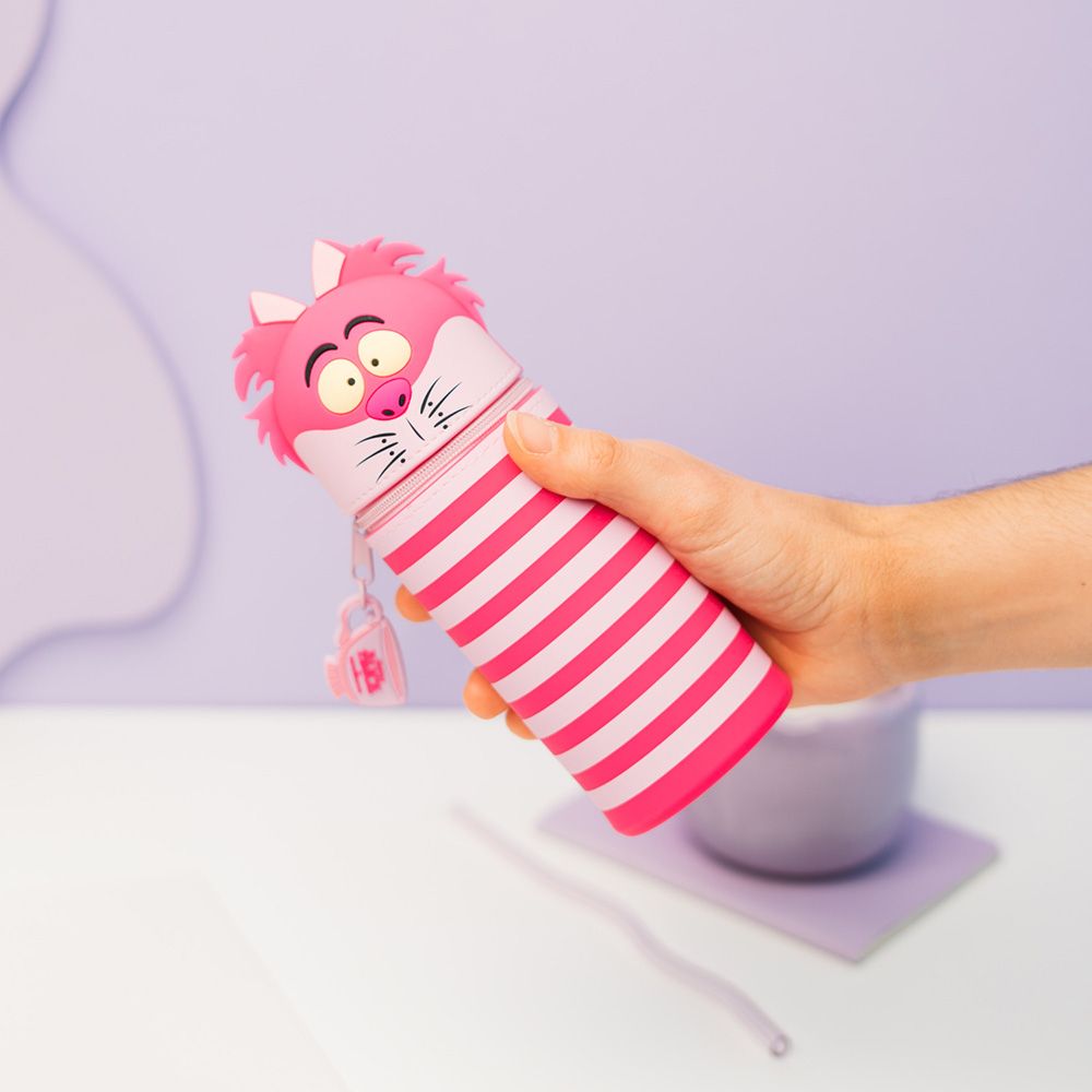 3D Pencil Case 18cm DISNEY Alice in Wonderland Cheshire Cat