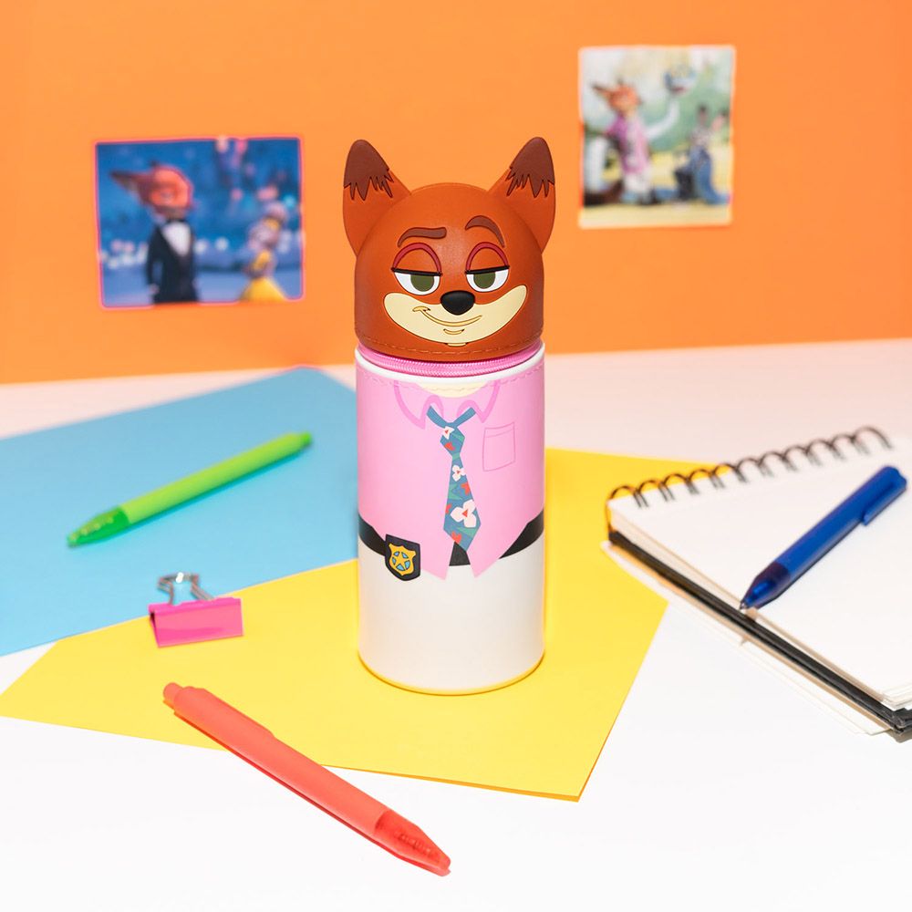 3D Κασετίνα Κύλινδρος 18εκ DISNEY Zootropolis 2 Nick Wilde
