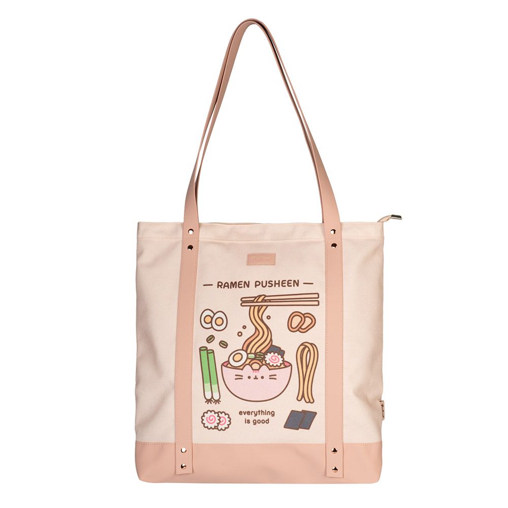 Premium Ecofriendly Totebag PUSHEEN Sushi Roll