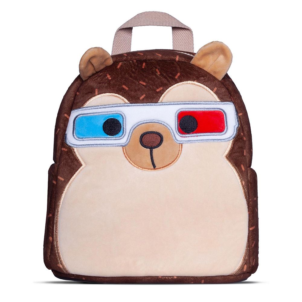 Μίνι Τσάντα Πλάτης με Τσεπάκι SQUISHMALLOWS Χανς ο Σκαντζόχοιρος