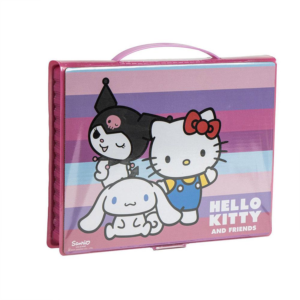 Set with Backpack + Pencil Case + Painting Set HELLO KITTY #1
