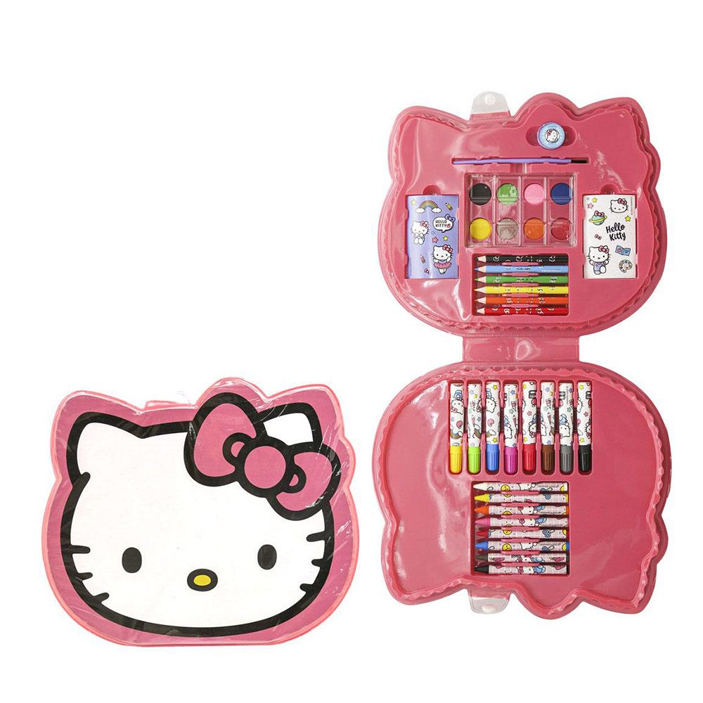 Set with Backpack + Painting Supplies HELLO KITTY #4