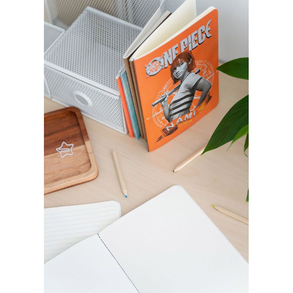 Σετ 3 Τετραδίων Α5/15X21 Netflix ONE PIECE Monkey D. Luffy, Roronoa Zoro & Nami