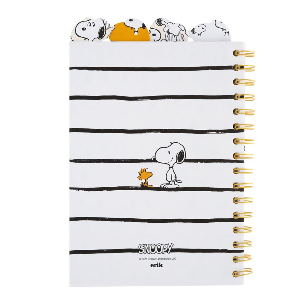 Project Spiral Notebook Α5/15X21 80s SNOOPY Lazy Days