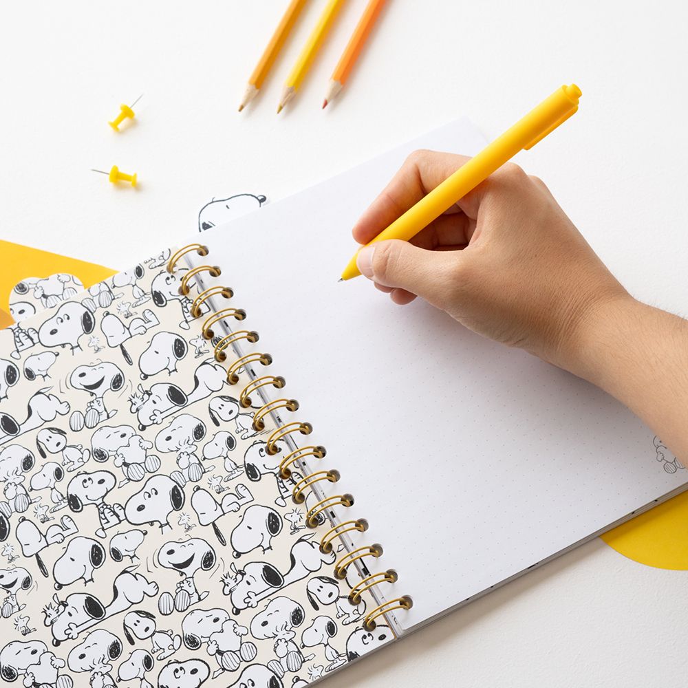 Project Spiral Notebook Α5/15X21 80s SNOOPY Lazy Days