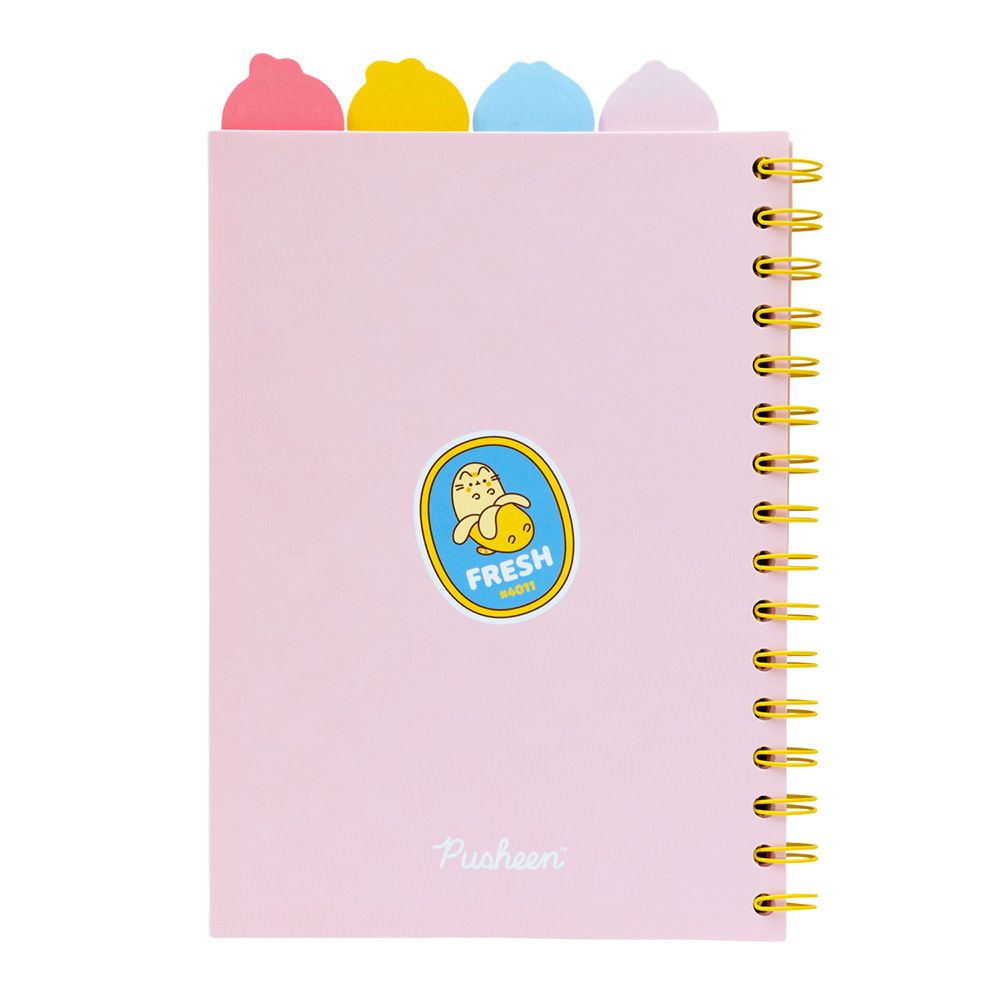 Project Spiral Notebook Α5/15X21 80s PUSHEEN Fruits