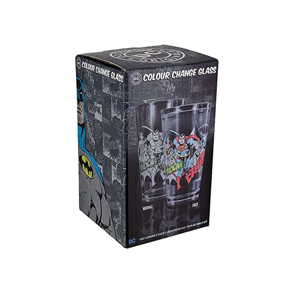 Heat Changing Glass 450ml DC COMICS