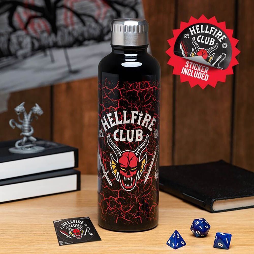 Μεταλλικό Μπουκάλι Hot&Cold 500ml STRANGER THINGS Hellfire Club Demon