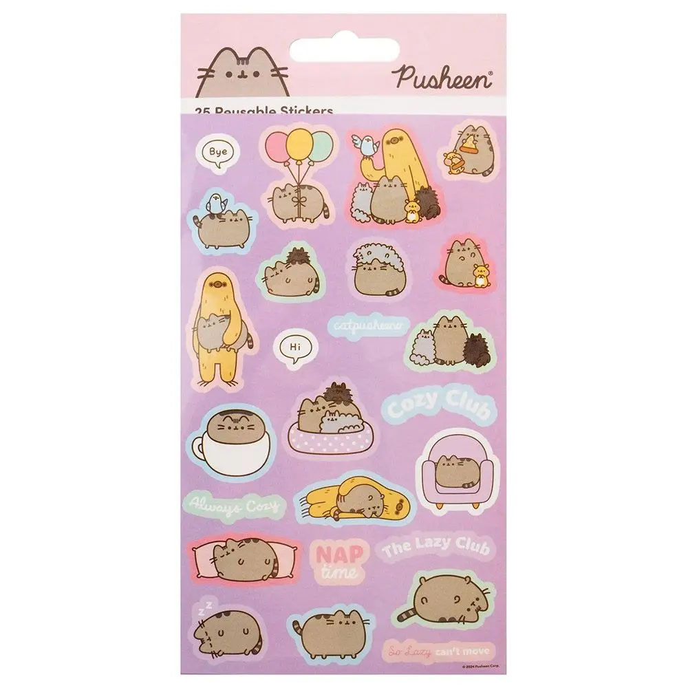 Επαναχρησιμοποιήσιμα Αυτοκόλλητα PUSHEEN