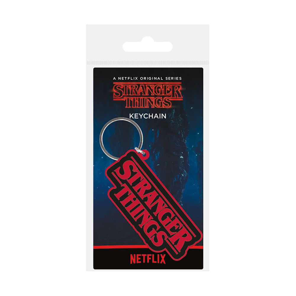 Μπρελόκ PVC STRANGER THINGS Logo