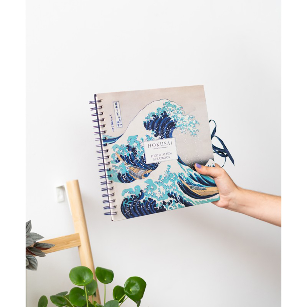 Scrapbook Photo Album 25X25cm 40 Sheets HOKUSAI