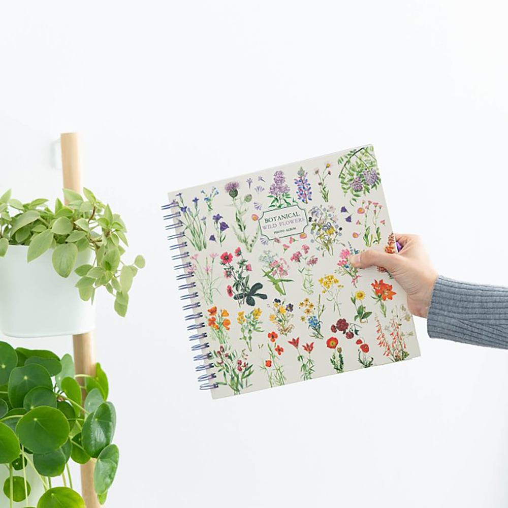 Φωτο-Άλμπουμ Scrapbook 25X25εκ 40 Φύλλα BOTANICAL Wild Flowers by Kokonote