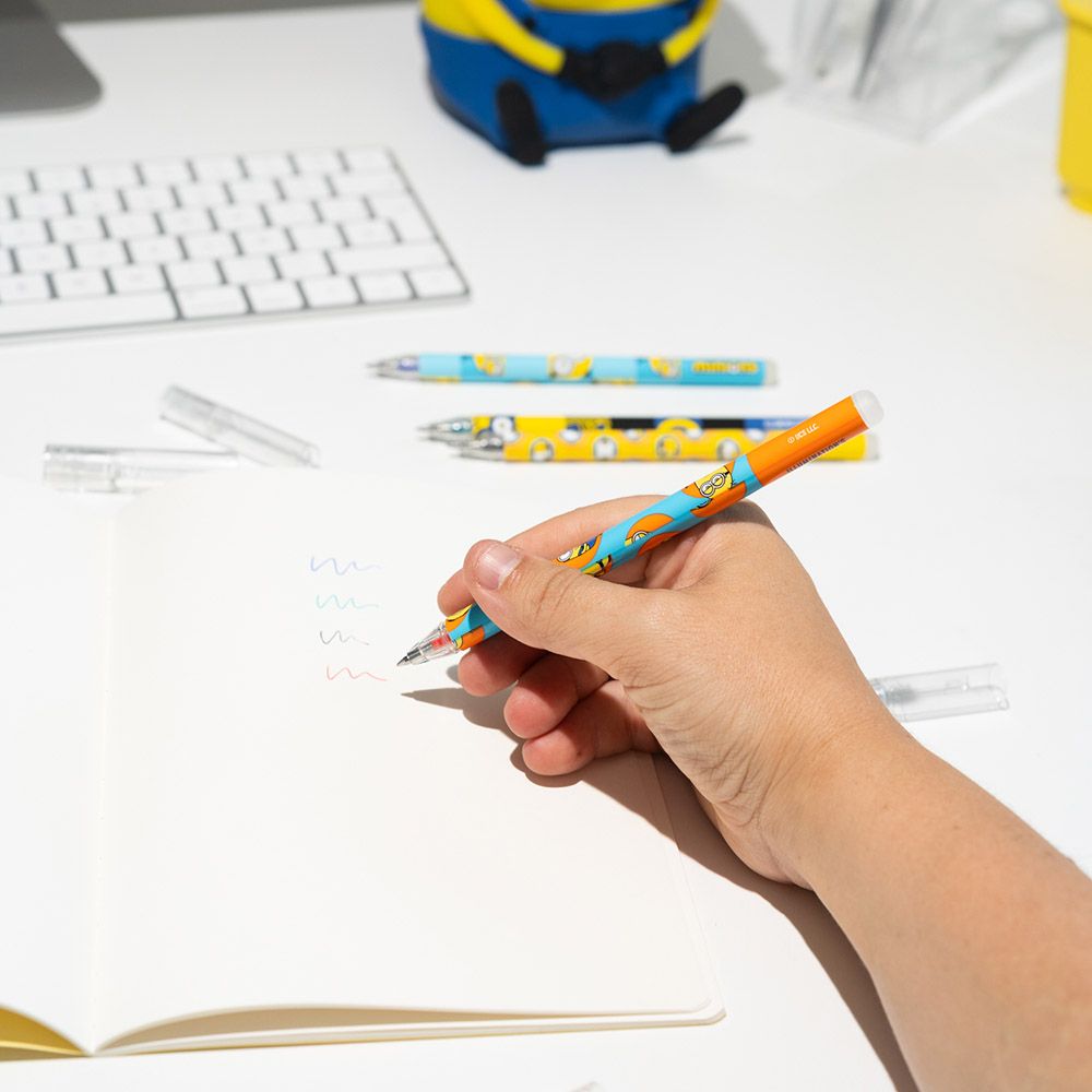 Erasable Pens 4 Colors Set of 4 pieces MINIONS