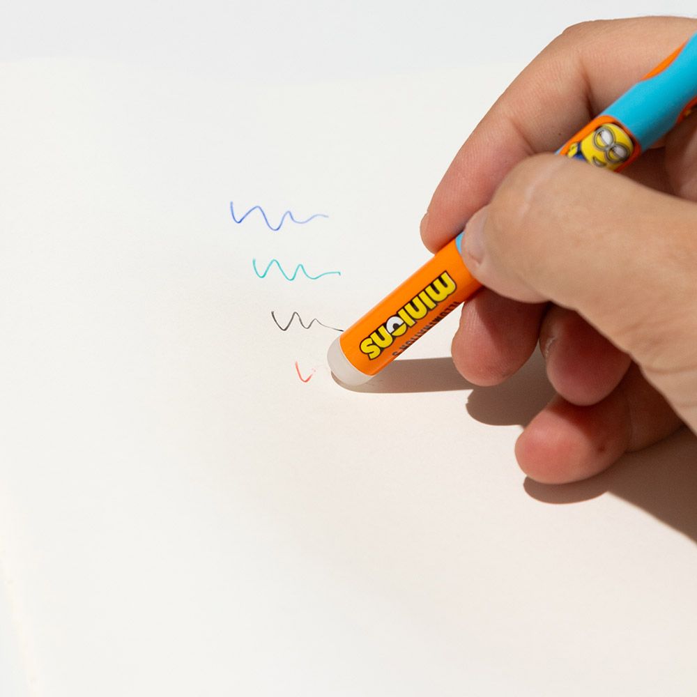 Erasable Pens 4 Colors Set of 4 pieces MINIONS