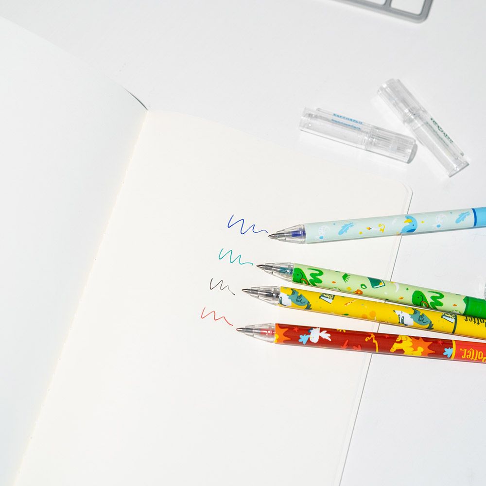 Erasable Pens 4 Colors Set of 4 pieces HARRY POTTER