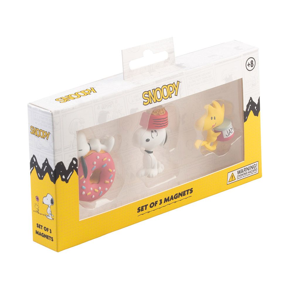 Set 3 Magnets SNOOPY