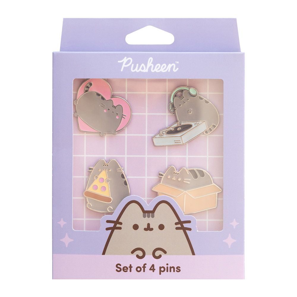 4 Badge Pack PUSHEEN