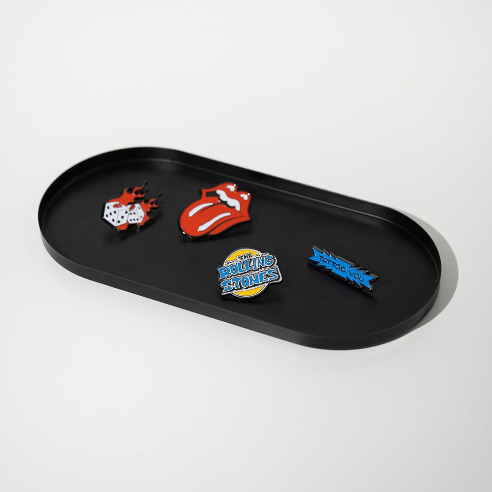 4 Badge Pack THE ROLLING STONES