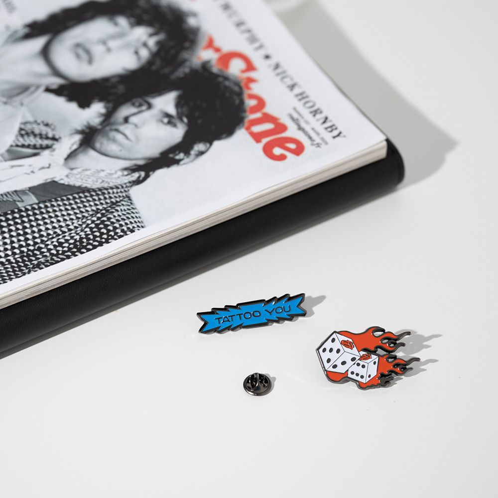 4 Badge Pack THE ROLLING STONES