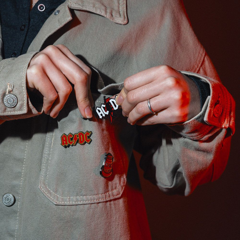 4 Badge Pack AC/DC