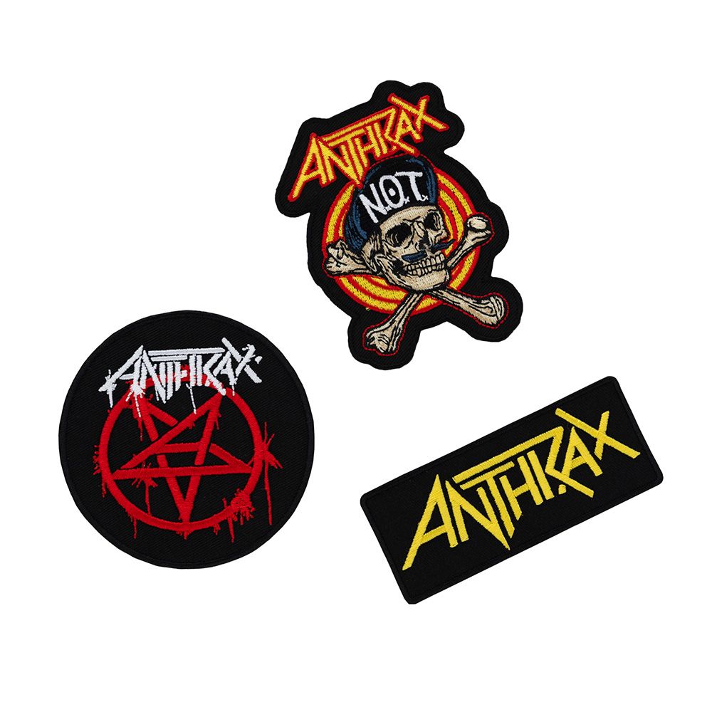3 Patches Pack ANTHRAX