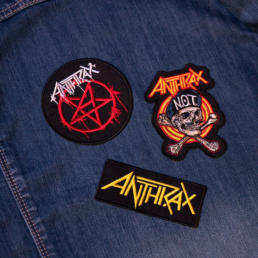 3 Patches Pack ANTHRAX