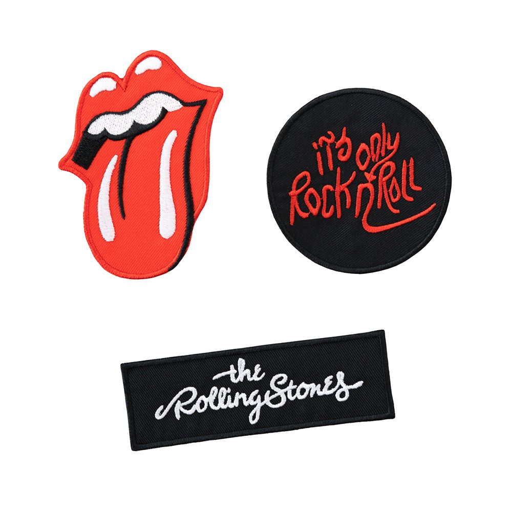 3 Patches Pack THE ROLLING STONES