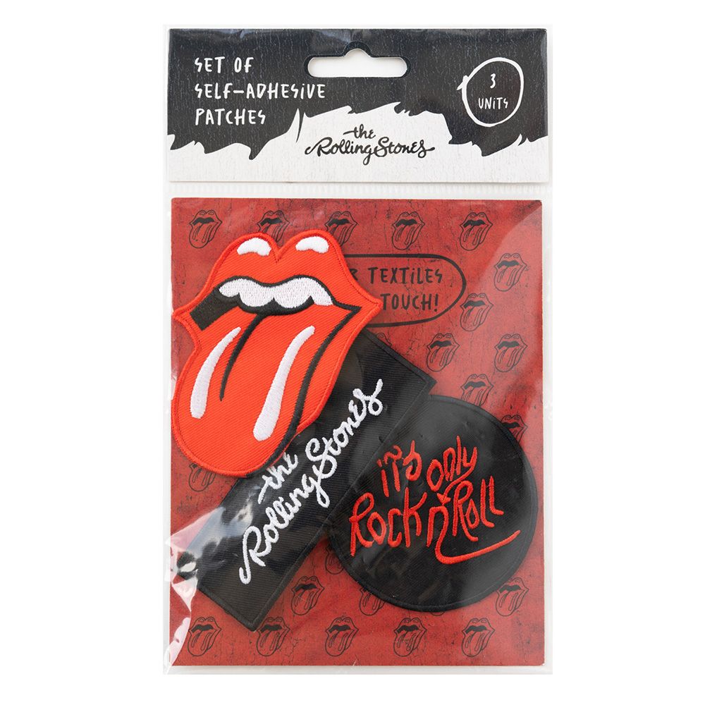 3 Patches Pack THE ROLLING STONES