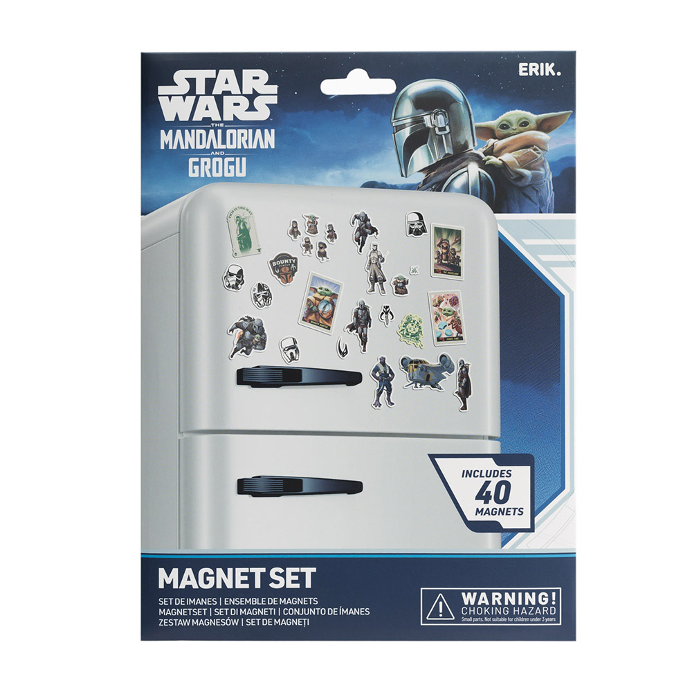 Σετ Μαγνητάκια STAR WARS THE MANDALORIAN AND GROGU