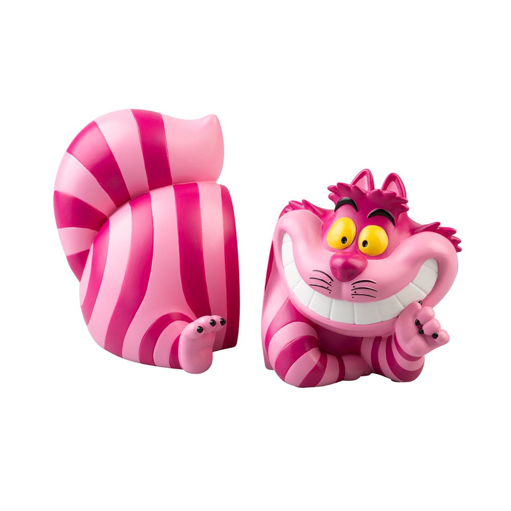 Set of 2 Resin Bookends DISNEY ALICE IN WONDERLAND CHESHIRE CAT