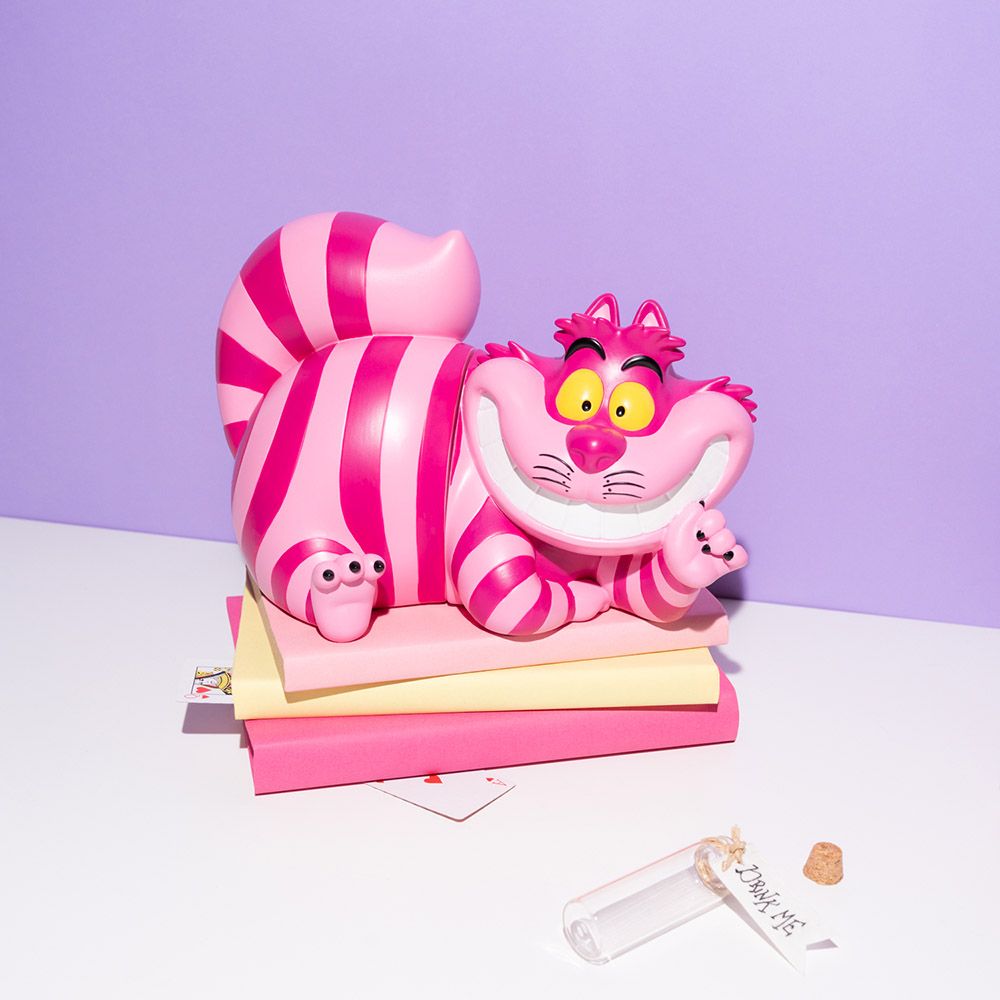 Set of 2 Resin Bookends DISNEY ALICE IN WONDERLAND CHESHIRE CAT
