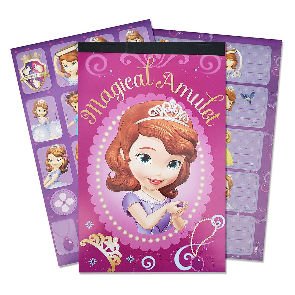 Άλμπουμ 8φυλλο με 200 Αυτοκόλλητα DISNEY Princess Sofia