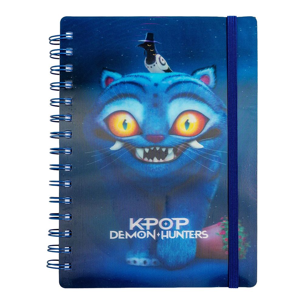 Τετράδιο Σπιράλ Α5 με Σκληρό Εξώφυλλο 3D K-POP DEMON HUNTERS Derpy