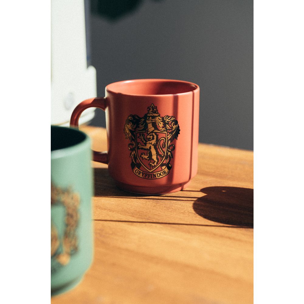 4 Mugs Set in Metallic Display HARRY POTTER