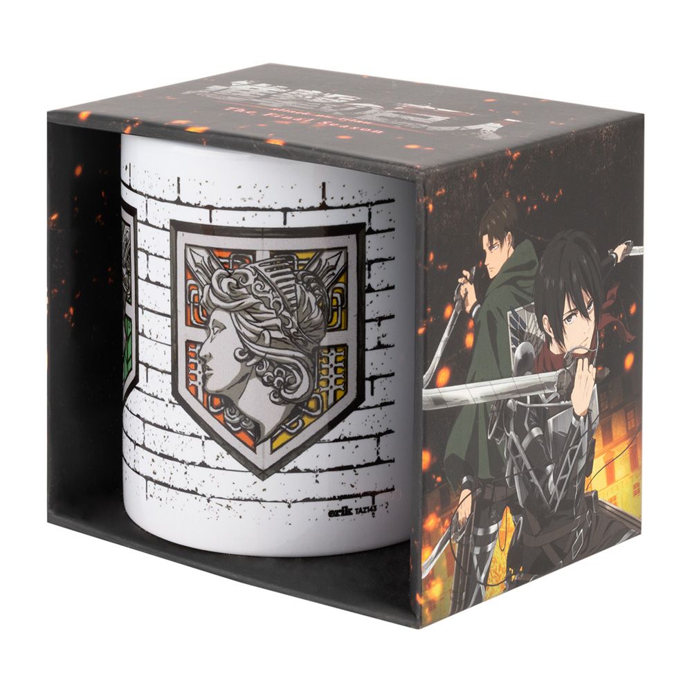 Κούπα 350ml ATTACK ON TITAN Wall Emblems (Anime Collection)