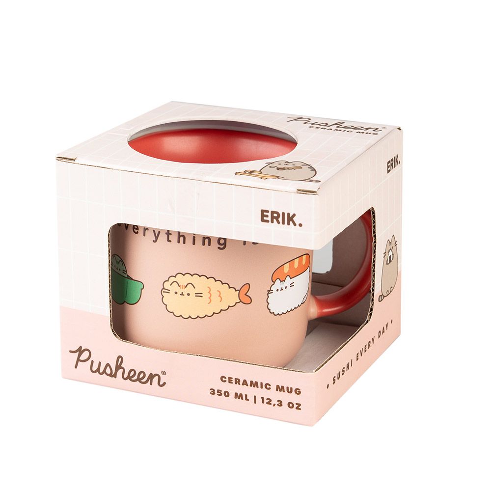 Premium Mug 350ml PUSHEEN Sushi Roll