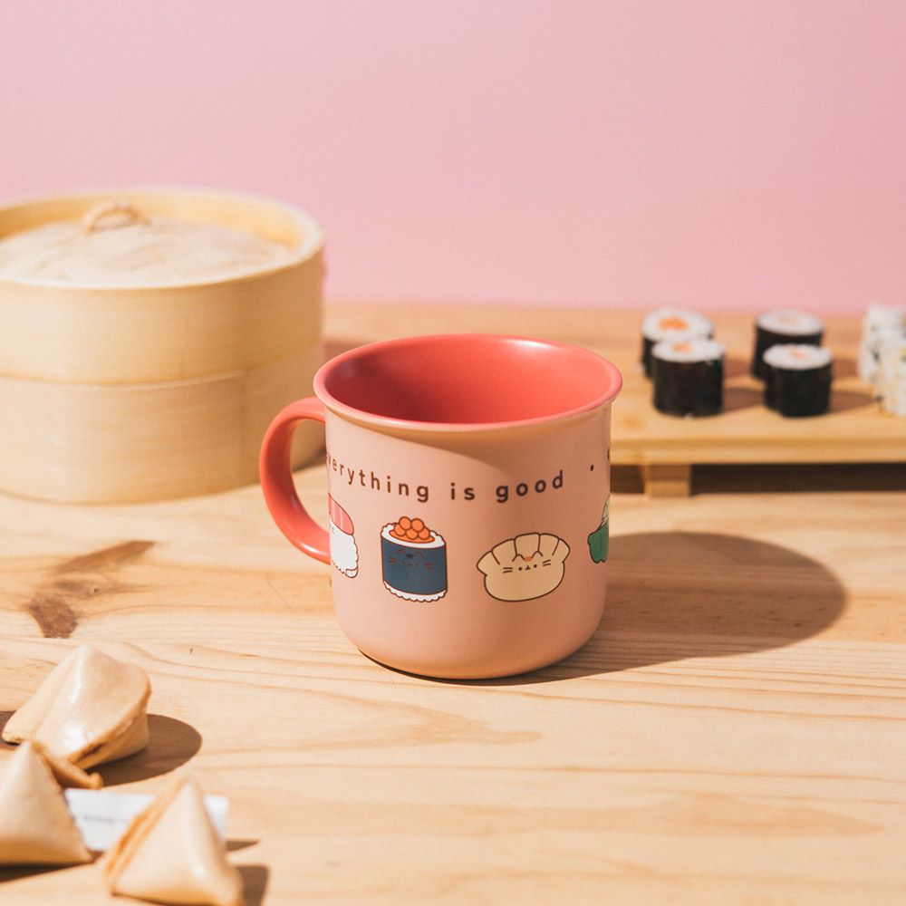 Premium Mug 350ml PUSHEEN Sushi Roll