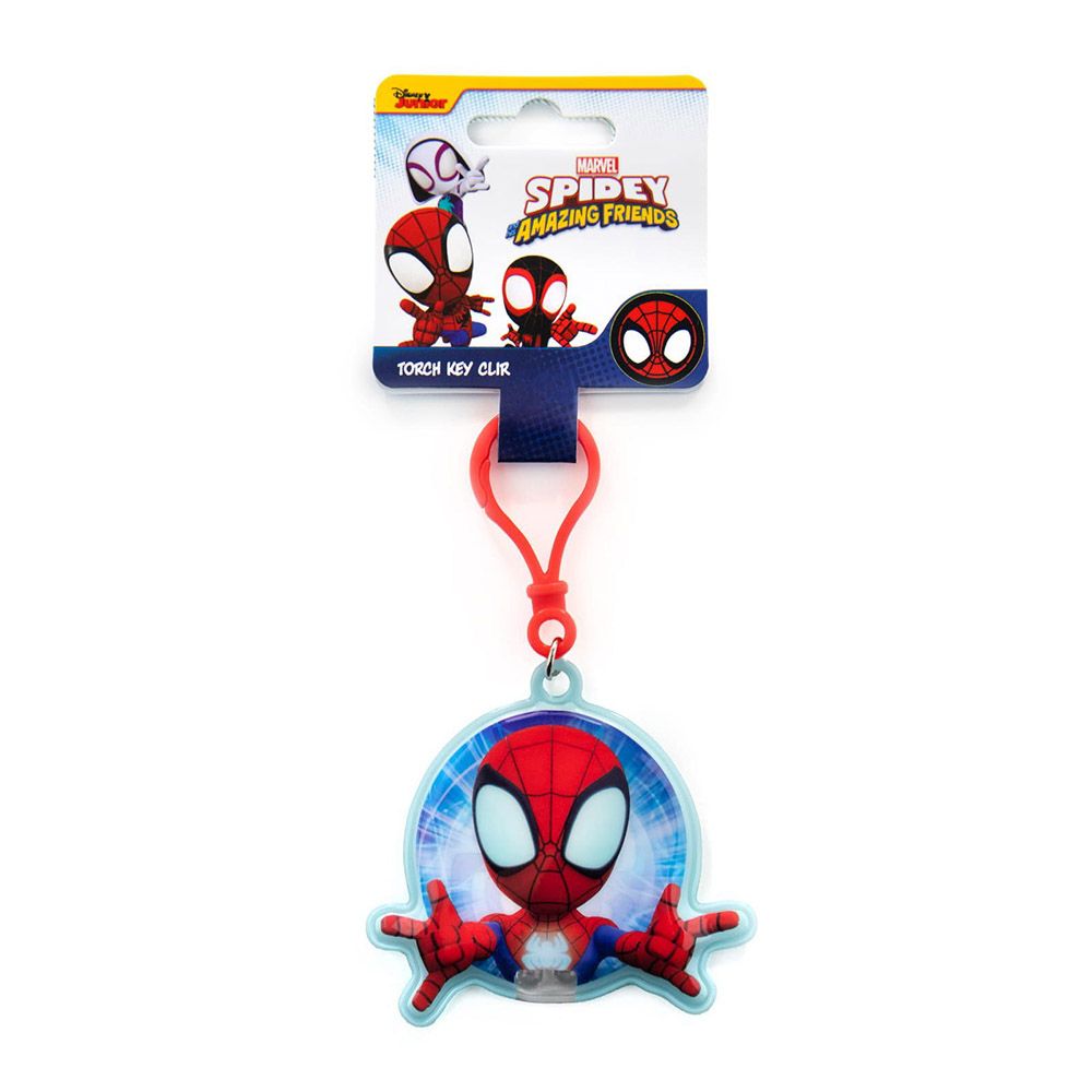 Μπρελόκ με Φωτάκι MARVEL SPIDEY and His Amazing Friends Glow Webs