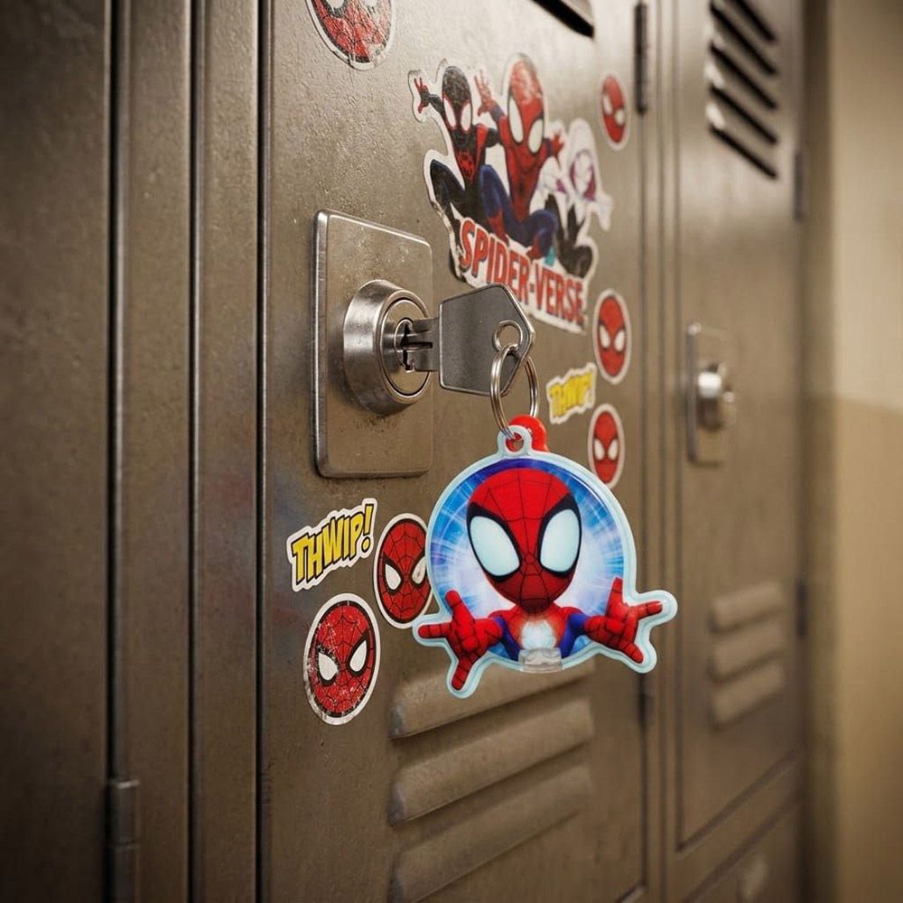 Μπρελόκ με Φωτάκι MARVEL SPIDEY and His Amazing Friends Glow Webs