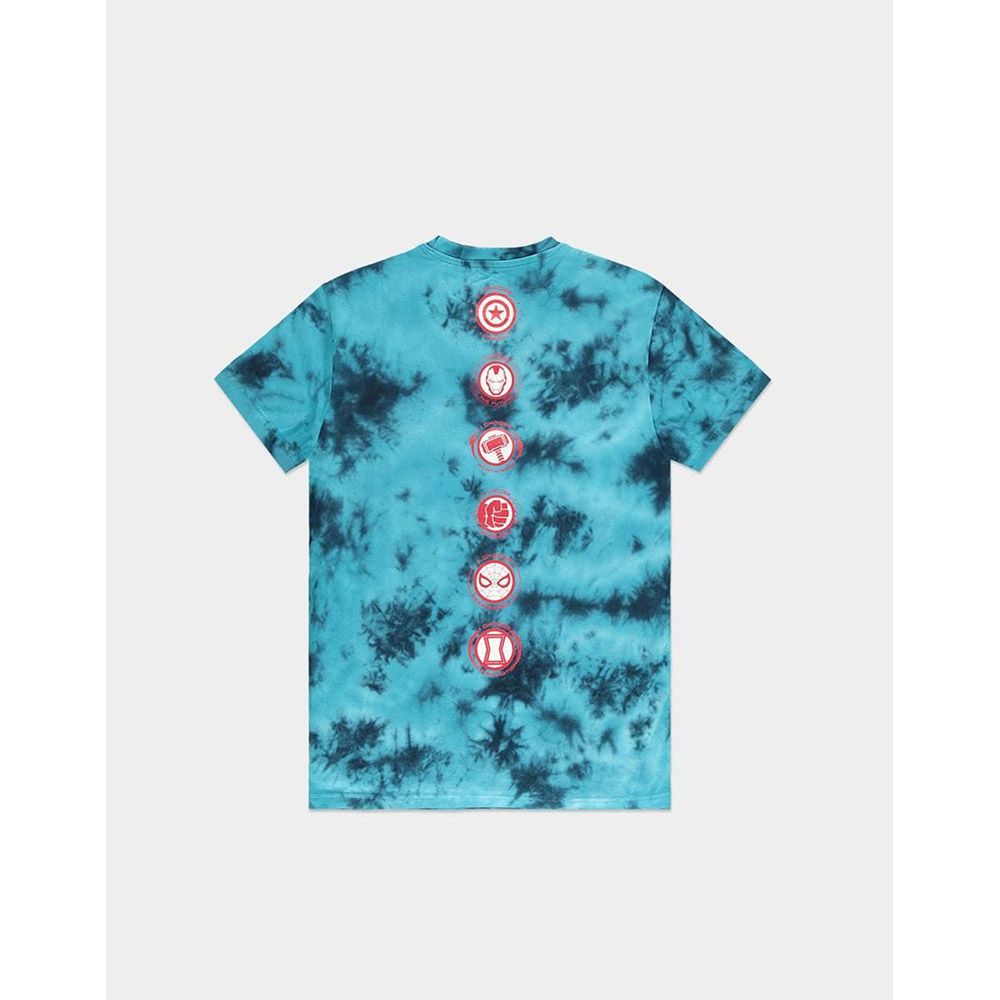 Men's Tie Dye T-Shirt MARVEL Icon